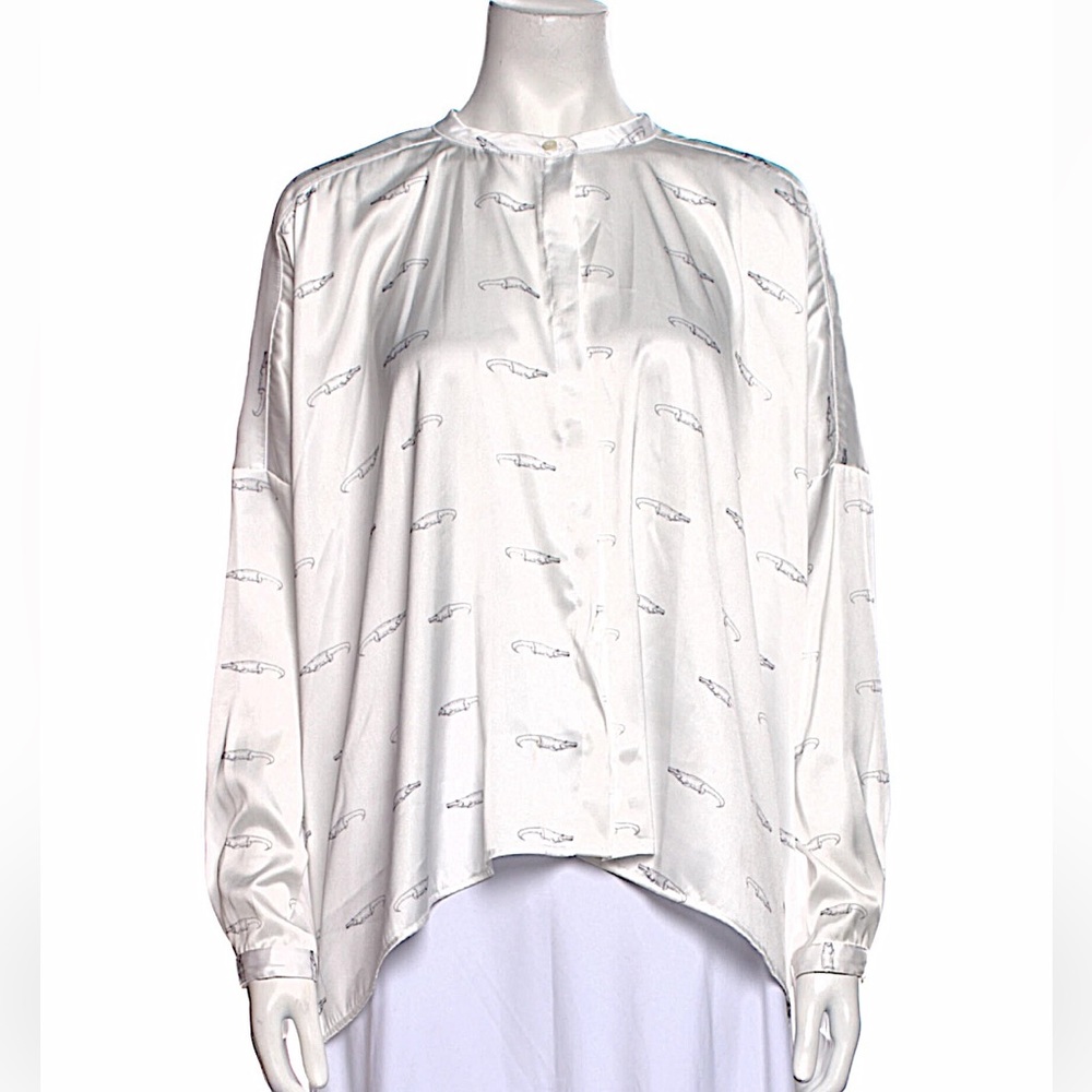 KOCH Alligator Print Top